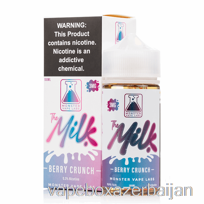 Vape Azerbaijan Berry Crunch - The Milk - 100mL 0mg